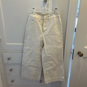Madewell emmett crop pants